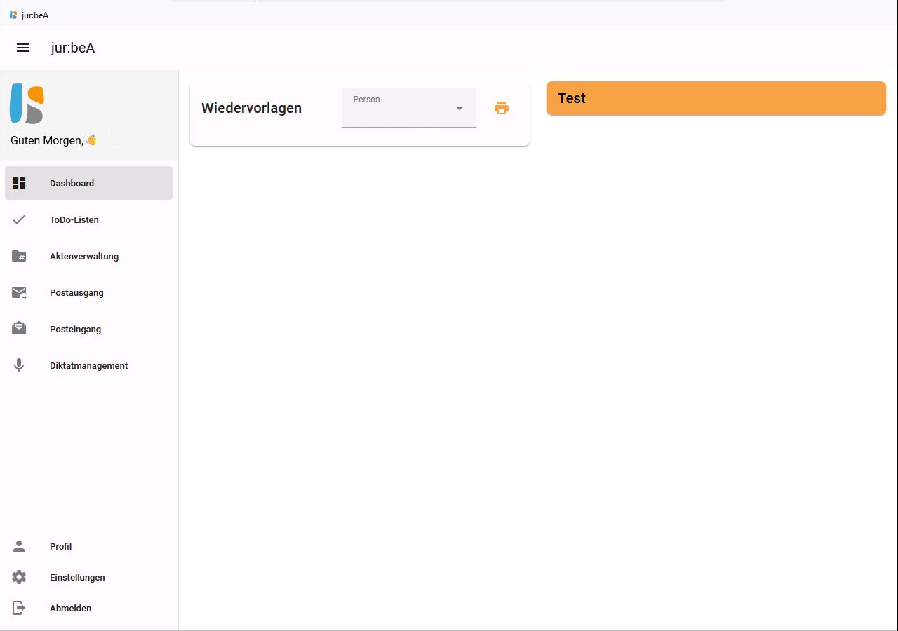 Das Dashboard Dashboard