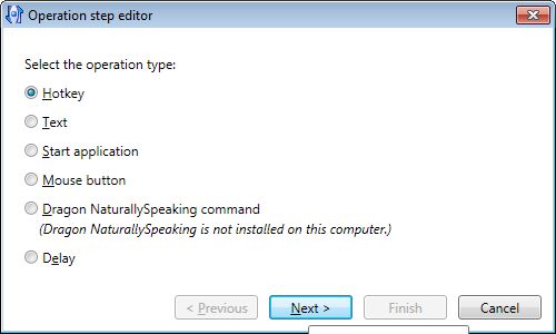 08dicta edit auswahl