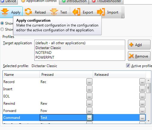 0991dicta application neuer befehl
