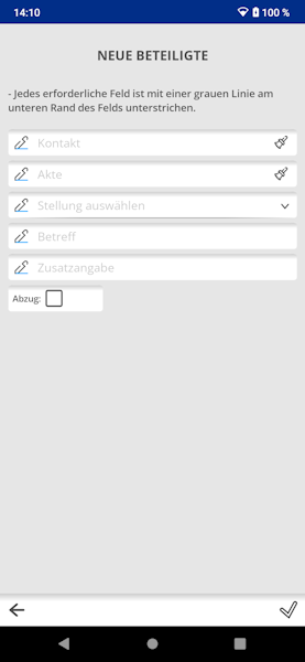 Jur neuer beteiligter